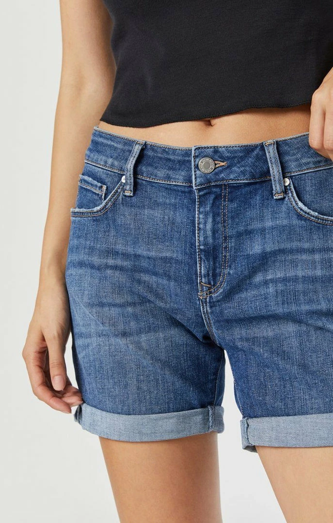 Best Sale ⌛ Mavi PIXIE SHORTS IN MID INDIGO ORGANIC BLUE ⭐ 1 Mavi PIXIE SHORTS IN MID INDIGO ORGANIC BLUE