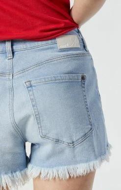 Mavi ROSIE BOYFRIEND SHORT IN LIGHT BLEACHED STRETCH