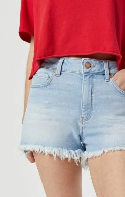 Mavi ROSIE BOYFRIEND SHORT IN LIGHT BLEACHED STRETCH
