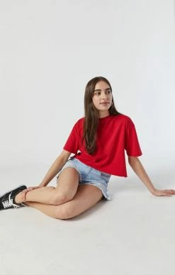 Mavi ROSIE BOYFRIEND SHORT IN LIGHT BLEACHED STRETCH