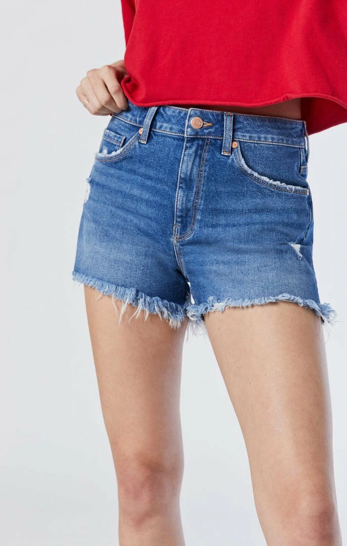 Top 10 π Mavi ROSIE BOYFRIEND SHORT IN MID RIPPED STRETCH Shorts π 3 Mavi ROSIE BOYFRIEND SHORT IN MID RIPPED STRETCH Shorts