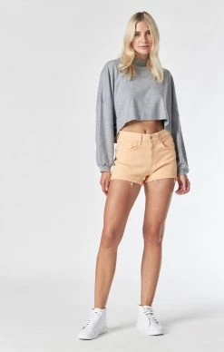 Mavi ROSIE BOYFRIEND SHORT IN CARAMEL CREAM LA VINTAGE