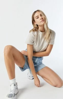 Mavi MILLIE RELAXED SHORT IN LIGHT DENIM