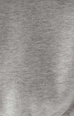 Mavi CROPPED ZIP-UP HOODIE IN GREY MELANGE Tops & T-Shirts