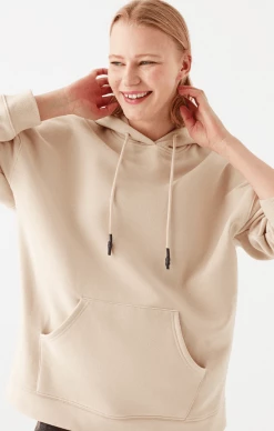 Mavi HOODED SWEATSHIRT IN ANTIQUE BEIGE Loungewear