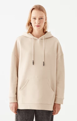 Mavi HOODED SWEATSHIRT IN ANTIQUE BEIGE Loungewear