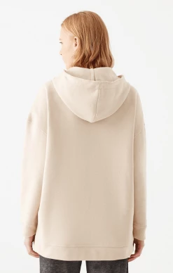 Mavi HOODED SWEATSHIRT IN ANTIQUE BEIGE Loungewear