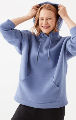 Mavi Tops & T-Shirts HOODED SWEATSHIRT IN LILAC