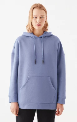 Mavi Tops & T-Shirts HOODED SWEATSHIRT IN LILAC
