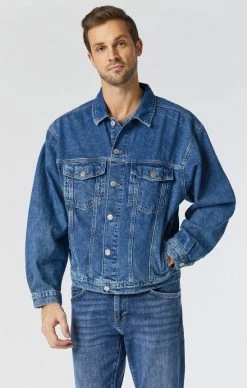 Mavi RYAN JACKET IN DARK DENIM