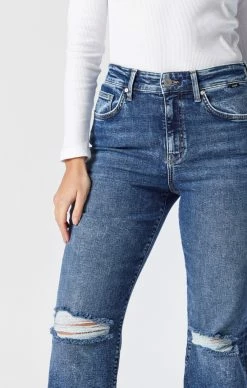 Coupon ⌛ Mavi BARCELONA WIDE LEG IN MID RIPPED RECYCLE BLUE Denim 💯 10 Mavi BARCELONA WIDE LEG IN MID RIPPED RECYCLE BLUE Denim