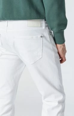 Mavi JAKE SLIM LEG IN DOUBLE WHITE SUPERMOVE Denim