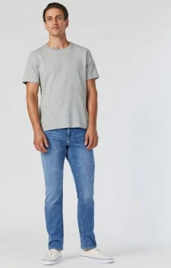 Mavi JAKE SLIM LEG JEANS IN LIGHT ATHLETIC