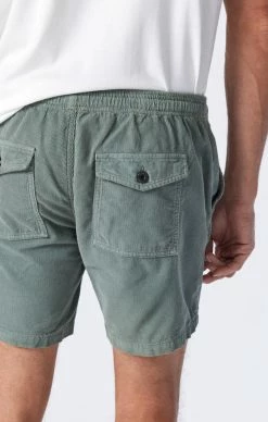 Mavi GREG STRAIGHT SHORTS IN KHAKI SUMMER CORD