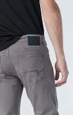 Mavi MATT RELAXED STRAIGHT LEG IN GUNMETAL SUPERMOVE Denim