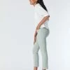 Mavi VIOLA STRAIGHT LEG JEANS IN ICEBERG GREEN LA VINTAGE