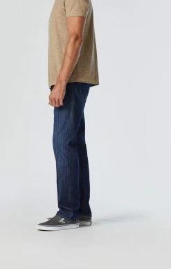 Mavi ZACH STRAIGHT LEG IN INDIGO BRUSHED MAUI Denim