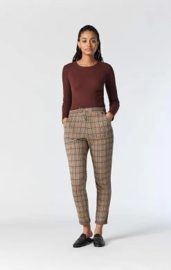 Mavi RAISA PANT IN COLORED CHECKED