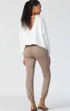 Mavi Pants ANNA SLIM JOGGER IN FUNGI CASUAL COMFORT