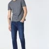 Mavi Denim ZACH STRAIGHT LEG IN DEEP VINTAGE ORGANIC MOVE