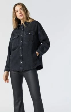 Mavi Denim Shirts TAMARA SHIRT IN SMOKED GOLD ICON