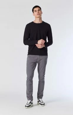 Mavi Pants JOHNNY SLIM LEG CHINO IN POPPY SEED TWILL