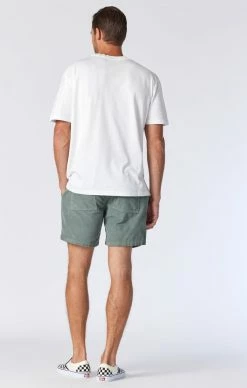 Mavi GREG STRAIGHT SHORTS IN KHAKI SUMMER CORD