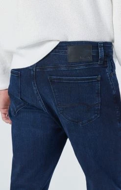 Budget 🧨 Mavi Denim ZACH STRAIGHT LEG IN DEEP INK SUPERMOVE ⭐ 9 Mavi Denim ZACH STRAIGHT LEG IN DEEP INK SUPERMOVE