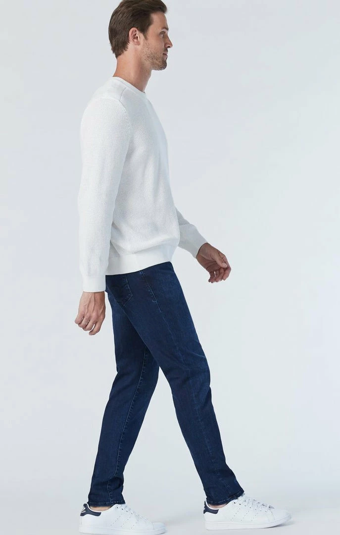 Budget 🧨 Mavi Denim ZACH STRAIGHT LEG IN DEEP INK SUPERMOVE ⭐ 6 Mavi Denim ZACH STRAIGHT LEG IN DEEP INK SUPERMOVE