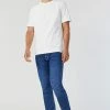 Mavi Denim JAKE SLIM LEG JEANS IN DARK BRUSHED ATHLETIC