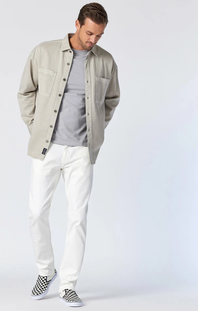 Discount 🛒 Mavi Denim MARCUS SLIM STRAIGHT LEG 👖 JEANS IN EGRET SUPERMOVE 😉 4 Mavi Denim MARCUS SLIM STRAIGHT LEG JEANS IN EGRET SUPERMOVE