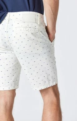 Mavi JACOB SHORTS IN CREAM TWILL