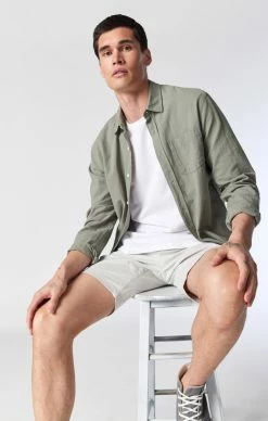 New βοΈ Mavi NOAH SHORTS IN OYSTER MUSHROOM TWILL π 10 Mavi NOAH SHORTS IN OYSTER MUSHROOM TWILL