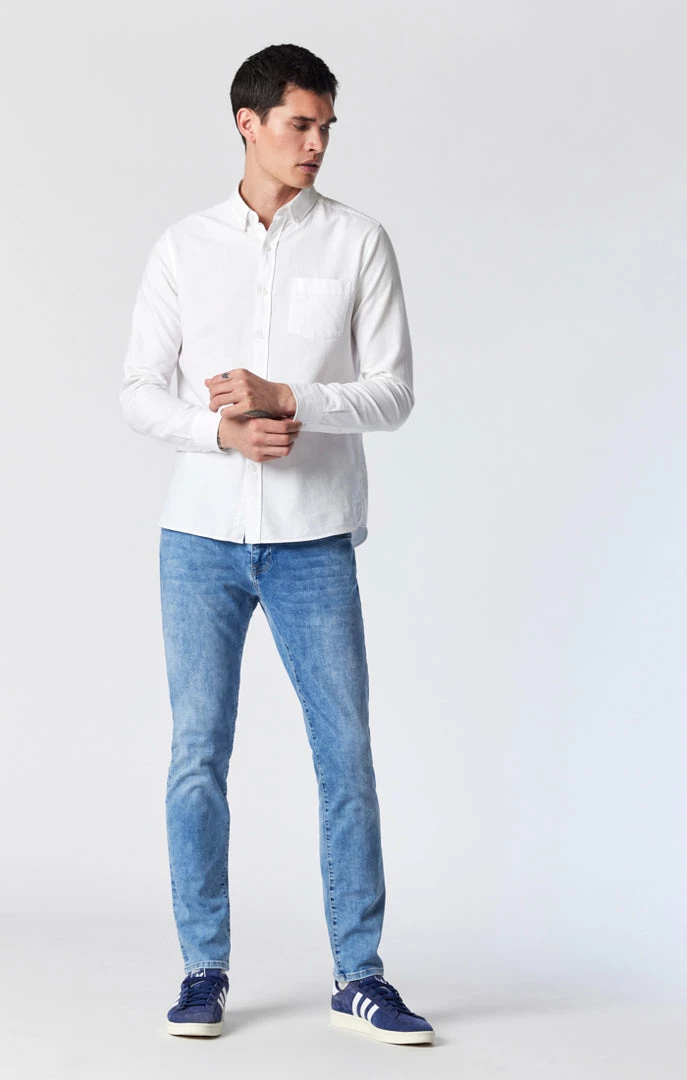 Deals ๐ฅ Mavi JAKE SLIM LEG ๐ JEANS IN LIGHT BRUSHED ORGANIC MOVE Denim ๐ 1 Mavi JAKE SLIM LEG JEANS IN LIGHT BRUSHED ORGANIC MOVE Denim
