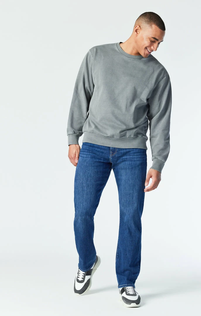 Promo ⌛ Mavi MATT RELAXED STRAIGHT LEG IN DARK BRUSHED FEATHER BLUE ⭐ 5 Mavi MATT RELAXED STRAIGHT LEG IN DARK BRUSHED FEATHER BLUE