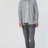 Mavi Denim JAKE SLIM LEG JEANS IN LIGHT GREY ATHLETIC