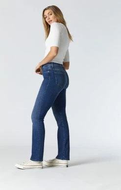 Mavi Denim KENDRA STRAIGHT LEG IN INDIGO SUPERSOFT