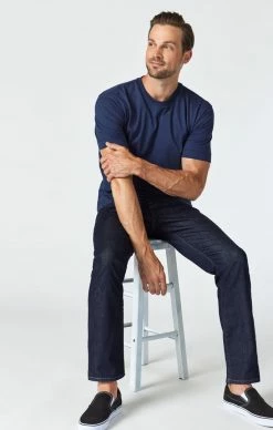 Mavi MATT RELAXED STRAIGHT LEG JEANS IN RINSE WILLIAMSBURG