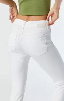 Mavi TESS SUPER SKINNY JEANS IN DOUBLE WHITE SUPERSOFT Denim