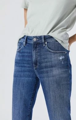 Mavi KATHLEEN SLIM BOYFRIEND IN MID ORGANIC BLUE Denim