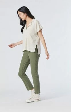 Mavi VIOLA STRAIGHT LEG IN OLIVINE LA VINTAGE Denim