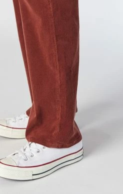 Mavi VICTORIA WIDE LEG PANTS IN BRICK CORD