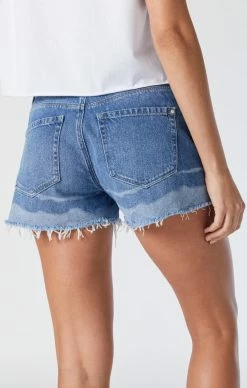 Cheap โจ Mavi ROSIE BOYFRIEND SHORTS IN MID DENIM ๐ 7 Mavi ROSIE BOYFRIEND SHORTS IN MID DENIM