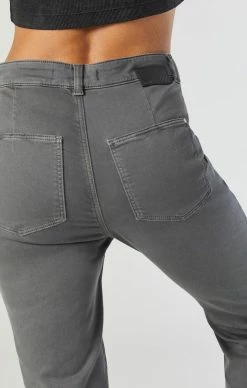 Mavi Pants ANNA SLIM JOGGER IN GUNMETAL CASUAL COMFORT