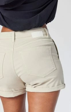 Cheapest π₯ Mavi SHEENA STRAIGHT SHORTS IN OATMEAL TWILL 𧨠7 Mavi SHEENA STRAIGHT SHORTS IN OATMEAL TWILL