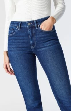 Mavi MARIA FLARE IN DARK BRUSHED FLEX BLUE Denim