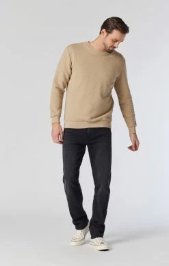 Mavi Denim ZACH STRAIGHT LEG IN SMOKE WILLIAMSBURG