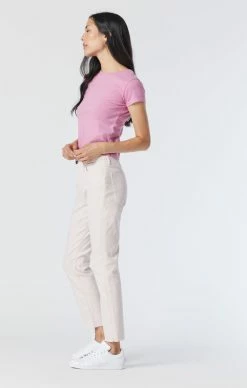 Mavi VIOLA STRAIGHT LEG JEANS IN ORCHID TINT LA VINTAGE Denim