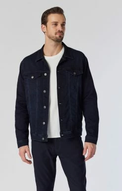 Mavi Jackets DRAKE JACKET IN DEEP INK ATHLETIC
