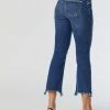 Mavi Denim ANIKA CROP FLARE JEANS IN DARK RIPPED LA VINTAGE